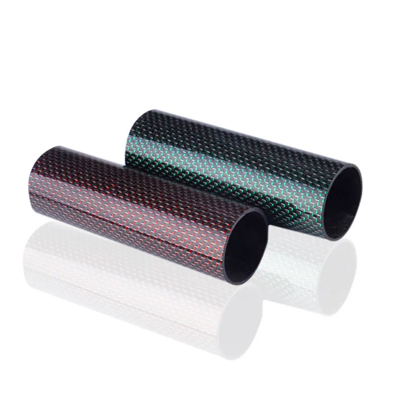 High Stiffness 100% 3K Roll Wrapped Twill Carbon Fiber Round Tube Manufacturer High Stiffness 100% 3K Roll Wrapped Twill Carbon Fiber Round Tube Manufacturer