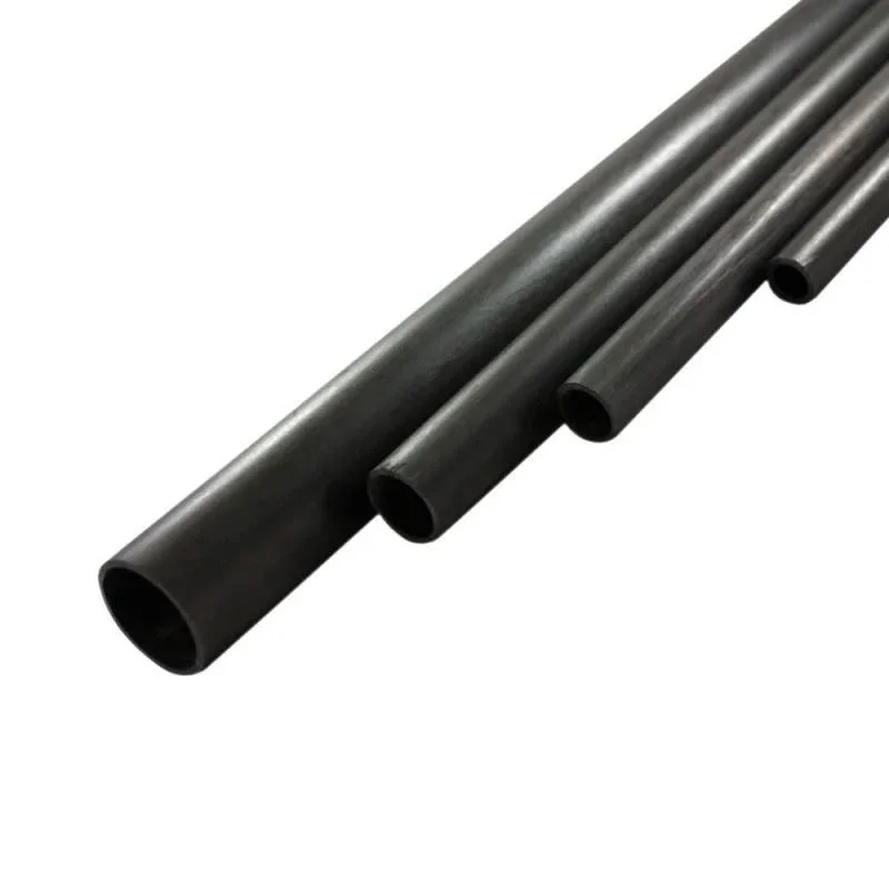 High Tensile and Modulus Unidirectional Round Shaped Pultruded Carbon Fiber Tube High Tensile and Modulus Unidirectional Round Shaped Pultruded Carbon Fiber Tube