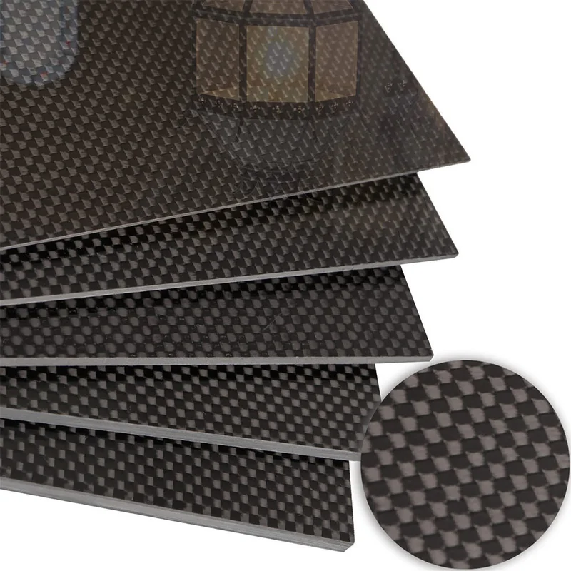 Durable Carbon Sheet with Twill Weave & Matte Finish – 3K Carbon Fiber Plate Panel Board
