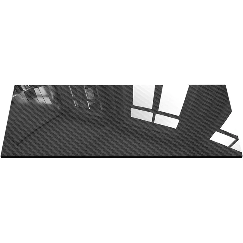 3K Plain Matte High Modulus Carbon Fiber Sheet 500X500X10mm with Shiny and Clear Appearance