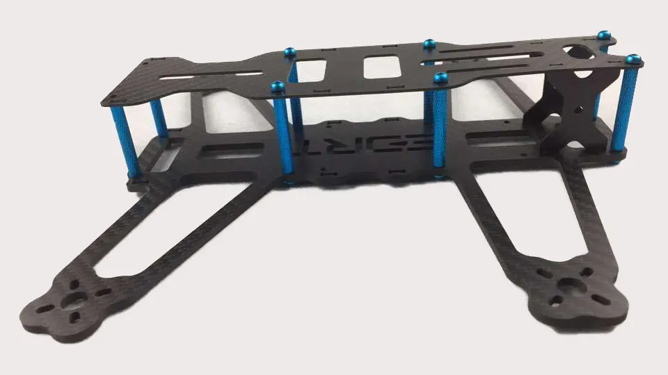 High Glossy / Matte Carbon Fiber CNC Service Custom Cnc Cutting Service For RC Drone