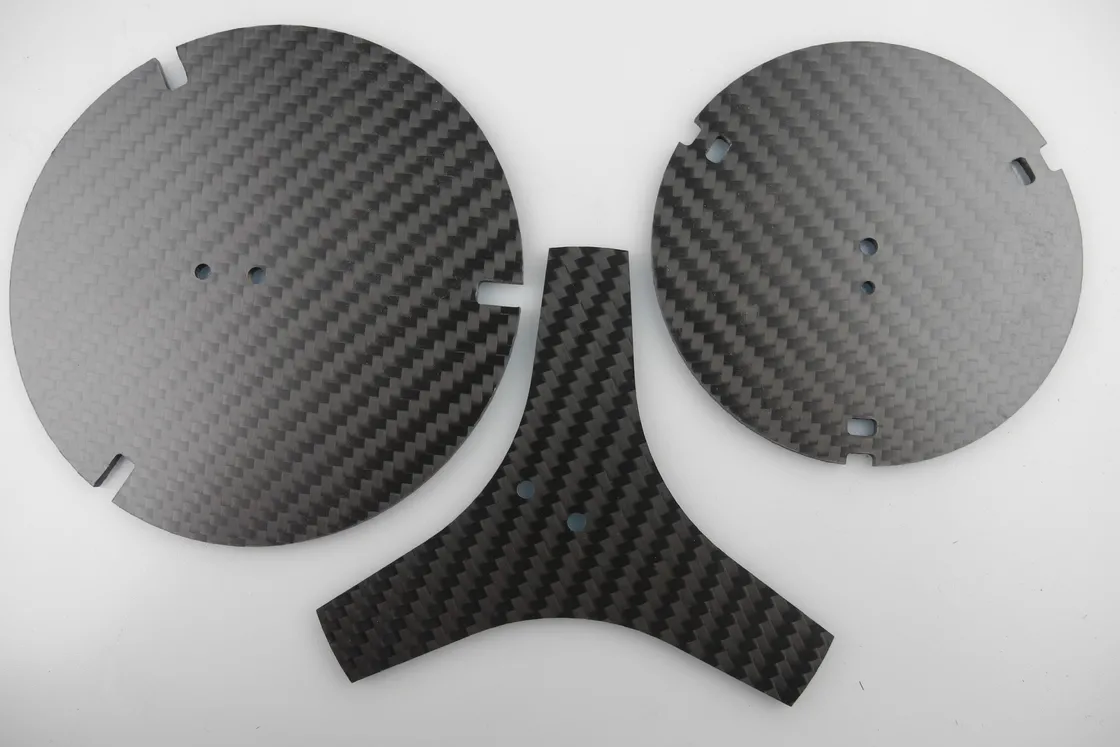 Customized Carbon Fiber CNC Service , Carbon Fiber Plate For Blind Groove Machining